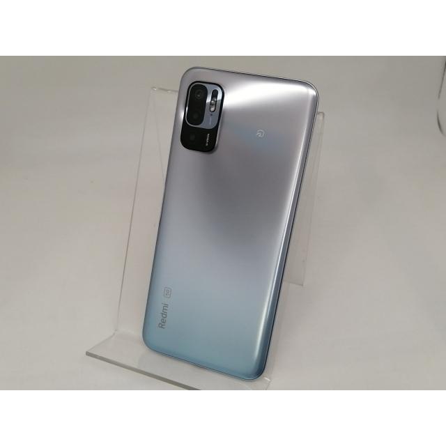 中古】Xiaomi au 【SIMフリー】 Redmi Note 10 JE クロームシルバー