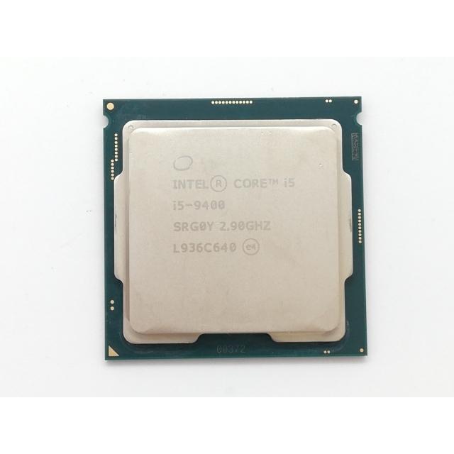 【中古品】CPU intel Core i5-9400(SRG0Y) 中古】Intel Core i5-9400 (2.9GHz/TB:4.1GHz/SRG0Y/R0) bulk LGA1151