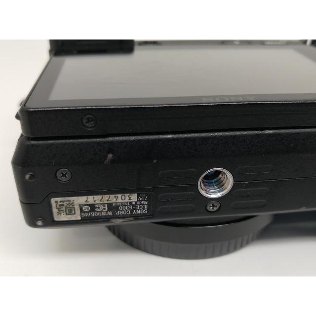 中古】SONY α6300 ボディ ILCE-6300 ブラック【日本橋3】保証期間1