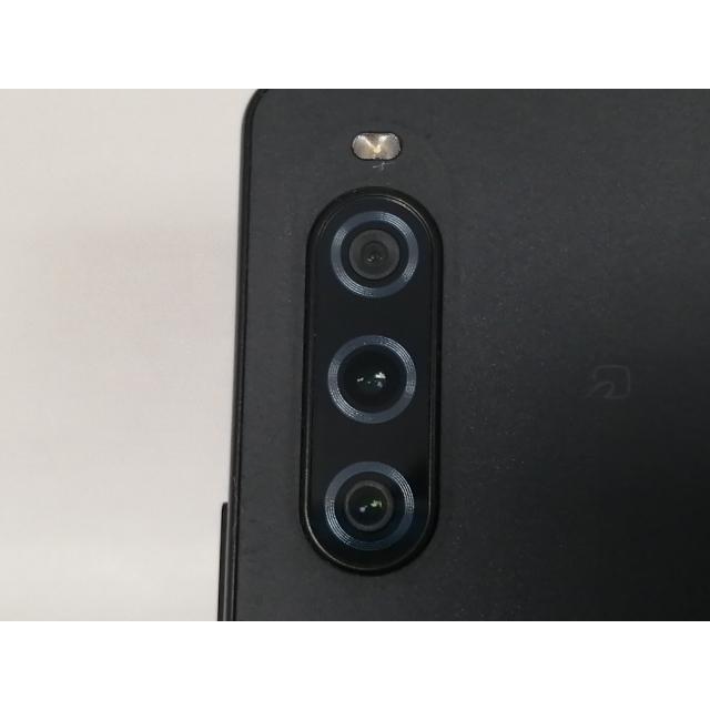 中古】SONY au 【SIMフリー】 Xperia 10 V ブラック 6GB 128GB SOG11