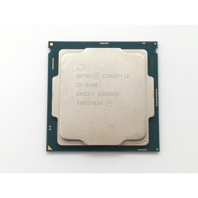中古】Intel Core i3-9100 (3.6GHz/TB:4.2GHz) bulk LGA1151/4C/4T/L3