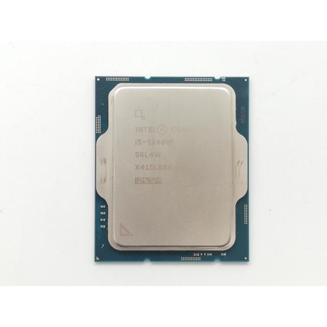 新品未使用Intel i5-12400F LGA1700 CPU 中古】Intel Core i5-12400F(2.5GHz) Box LGA1700/6C(P:6C/E:0C)/12T