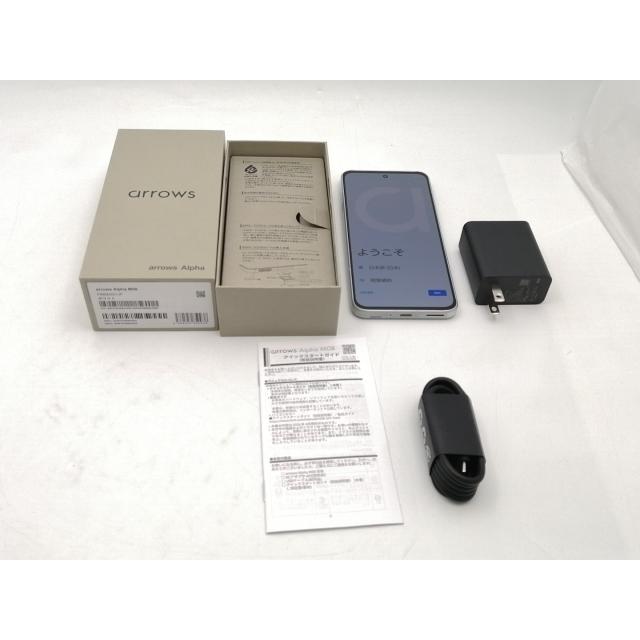 中古】FCNT 国内版 【SIMフリー】 arrows Alpha ホワイト 12GB 512GB