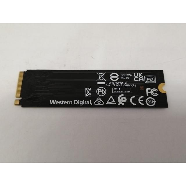 中古】W.D. WD Blue SN580 NVMe WDS200T3B0E 2TB/M.2 2280(PCIe4.0