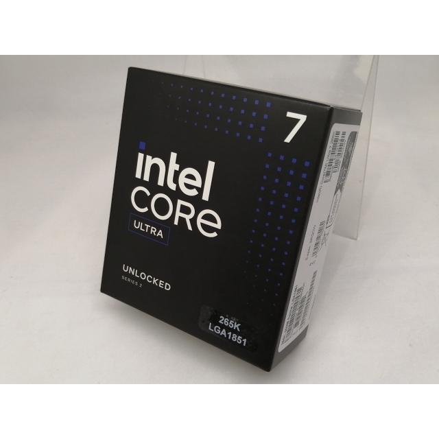 未使用】Intel Core Ultra 7 265K(3.9GHz) Box LGA1851/20C(P:8C/E:12C
