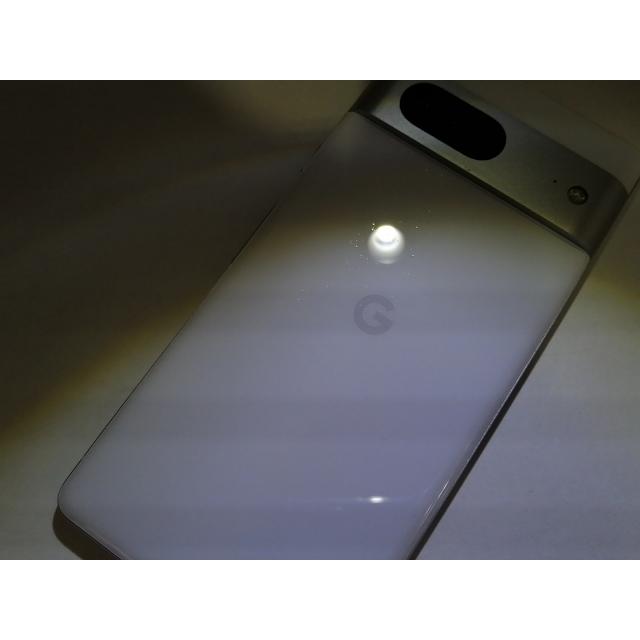 中古】Google 国内版 【SIMフリー】 Pixel 7 スノー 8GB 128GB G03Z5