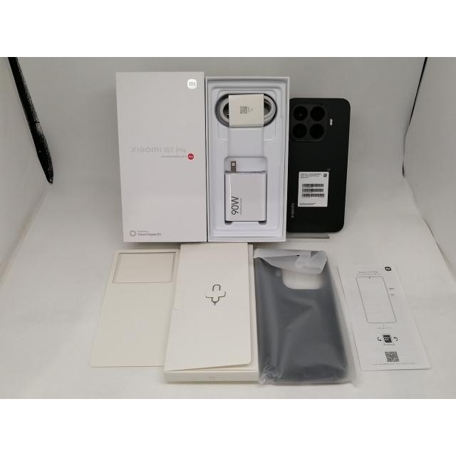 中古】Xiaomi 国内版 【SIMフリー】 Xiaomi 15T Pro ブラック 12GB 1TB