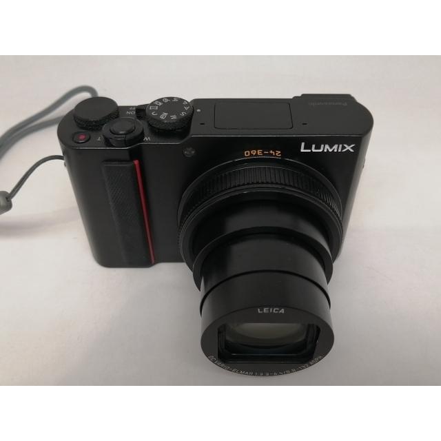 【中古】Panasonic LUMIX DC-TX2-K ブラック【日本橋3】保証期間１ヶ月【ランクB】