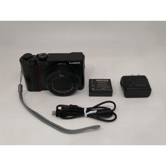 【中古】Panasonic LUMIX DC-TX2-K ブラック【日本橋3】保証期間１ヶ月【ランクB】