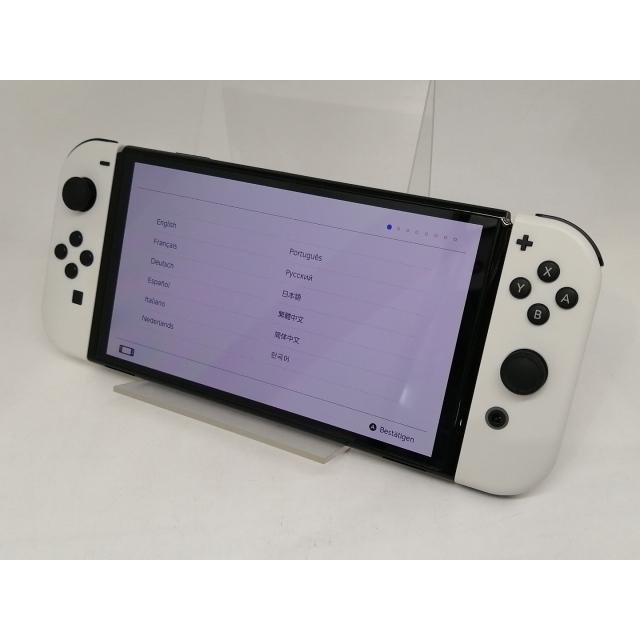 中古】Nintendo Switch 本体 (有機ELモデル) HEG-S-KAAAA ホワイト