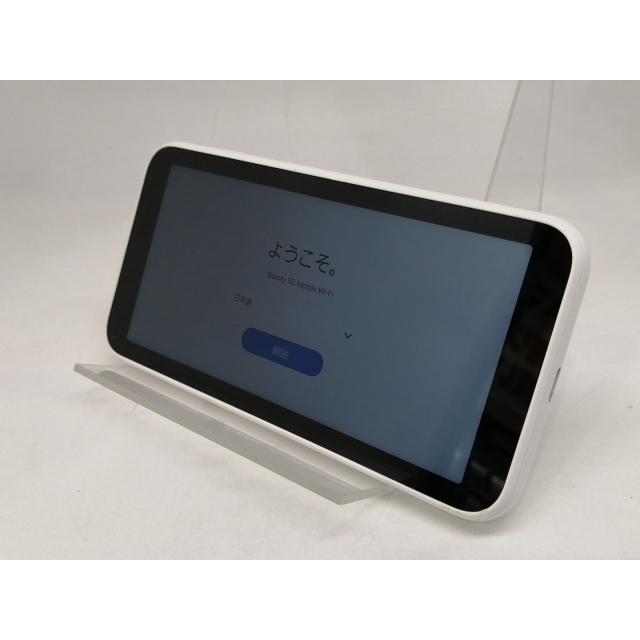 中古】SAMSUNG au 【SIMフリー】 Galaxy 5G Mobile Wi-Fi SCR01
