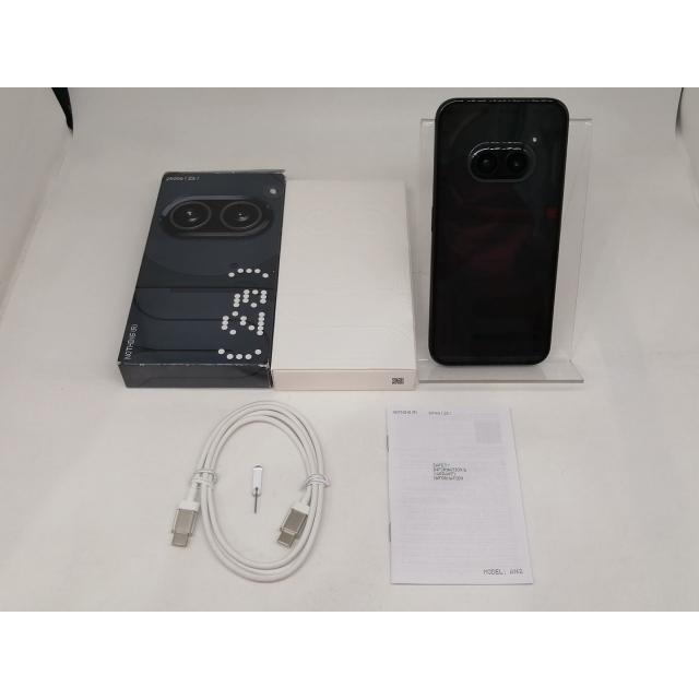 中古】NOTHING 国内版 【SIMフリー】 Nothing Phone (2a) 12GB 256GB