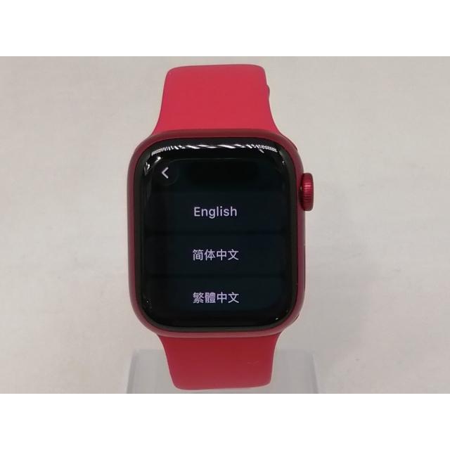 中古】Apple Apple Watch Series7 41mm GPS (PRODUCT)REDアルミ 