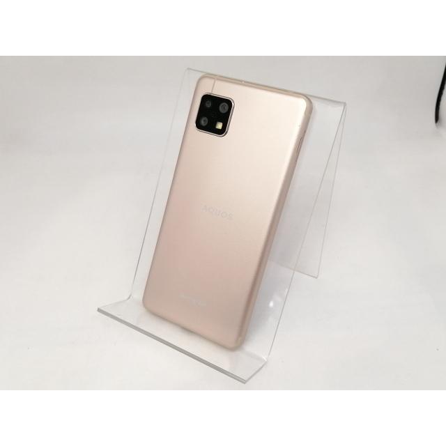 中古】SHARP 国内版 【SIMフリー】 AQUOS sense4 ライトカッパー 4GB