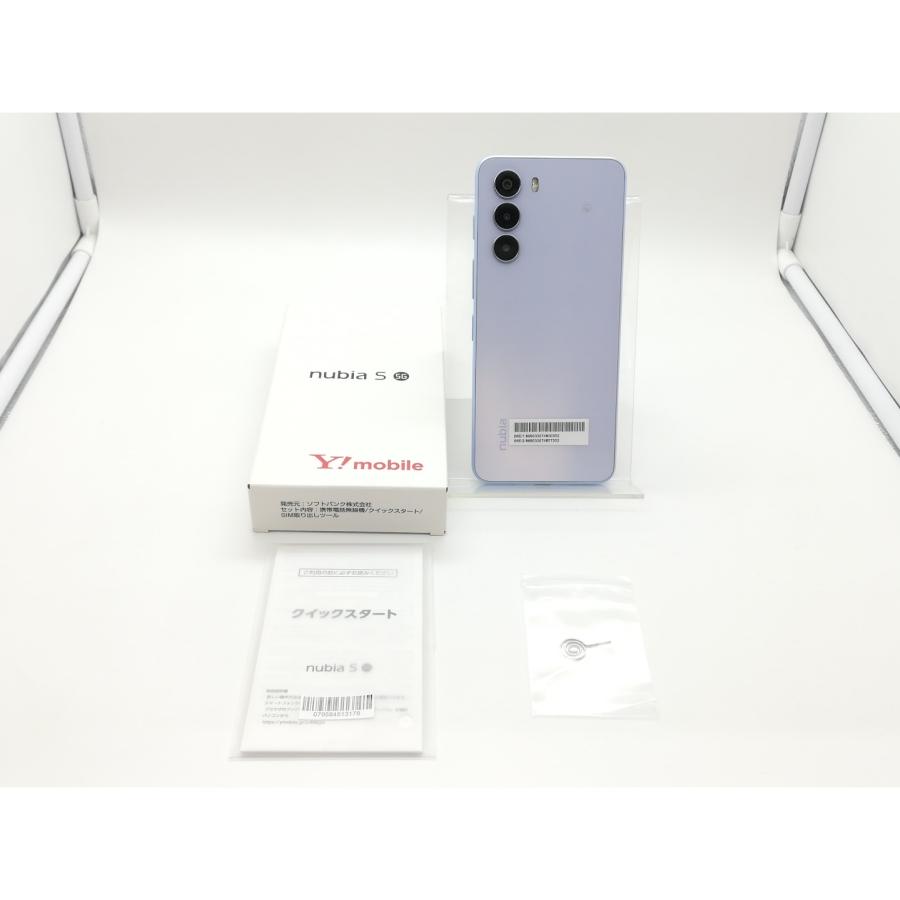 中古】ZTE ymobile 【SIMフリー】 nubia S 5G 4GB 128GB