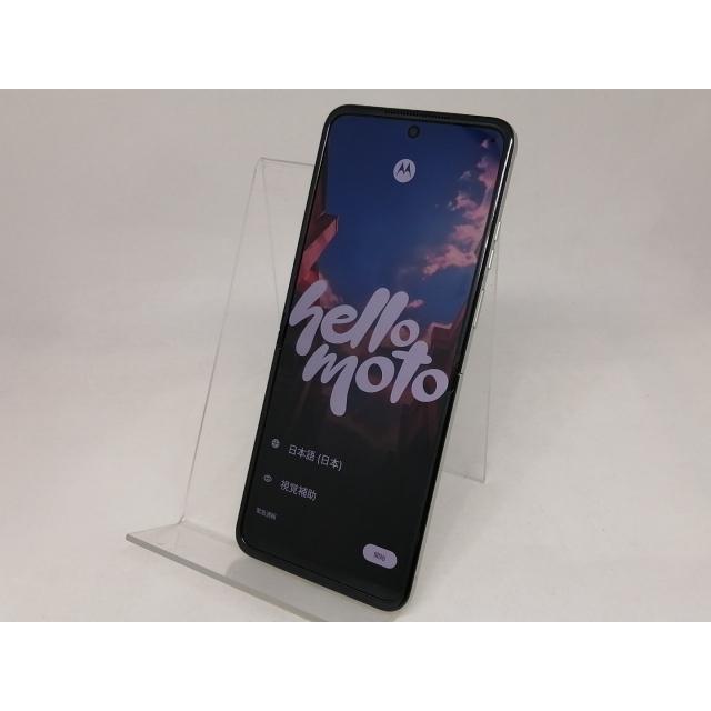 中古】MOTOROLA 国内版 【SIMフリー】 motorola razr 60 ライトスカイ