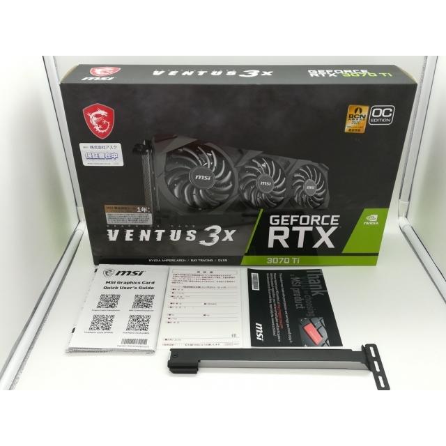 中古】MSI GeForce RTX 3070 Ti VENTUS 3X 8G OC RTX3070Ti/8GB(GDDR6X