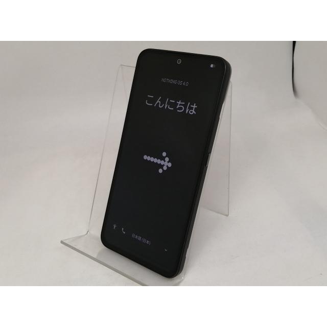中古】NOTHING 【SIMフリー】 CMF Phone 1 8GB 128GB ブラック【日本橋