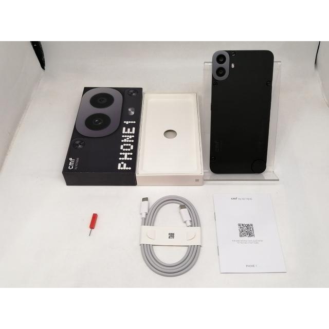 中古】NOTHING 【SIMフリー】 CMF Phone 1 8GB 128GB ブラック【日本橋