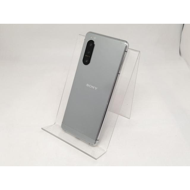 中古】SONY au 【SIMロック解除済み】 Xperia 5 II グレー 8GB 128GB 