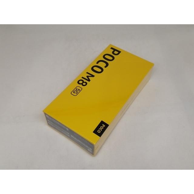 未使用】Xiaomi 国内版 【SIMフリー】 POCO M8 5G ブラック 8GB 256GB