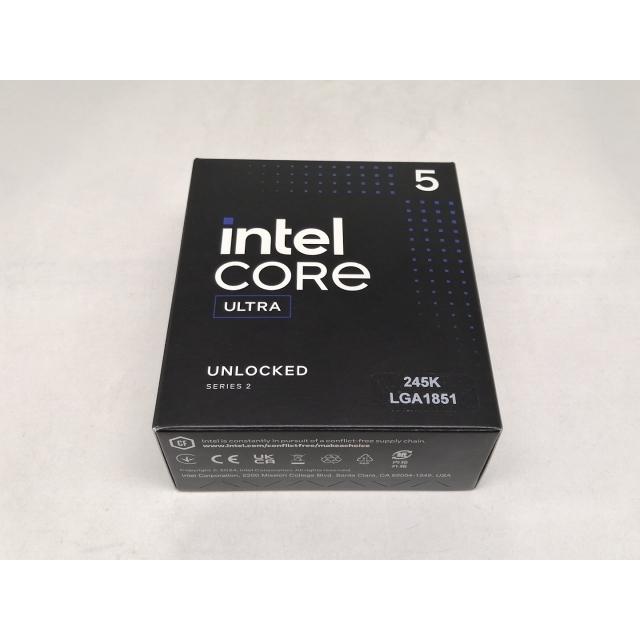 未使用】Intel Core Ultra 5 245K(4.2GHz) Box LGA1851/14C(P:6C/E:8C