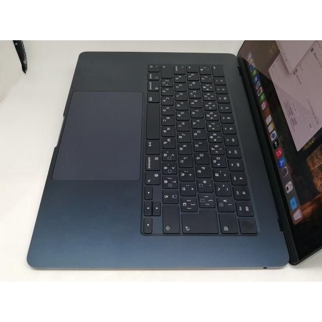 【中古】Apple MacBook Air 15インチ CTO (M3,2024) ミッドナイト M3(CPU:8C/GPU:10C)/16G/256G【日本橋3】保証期間１ヶ月【ランクA】の画像