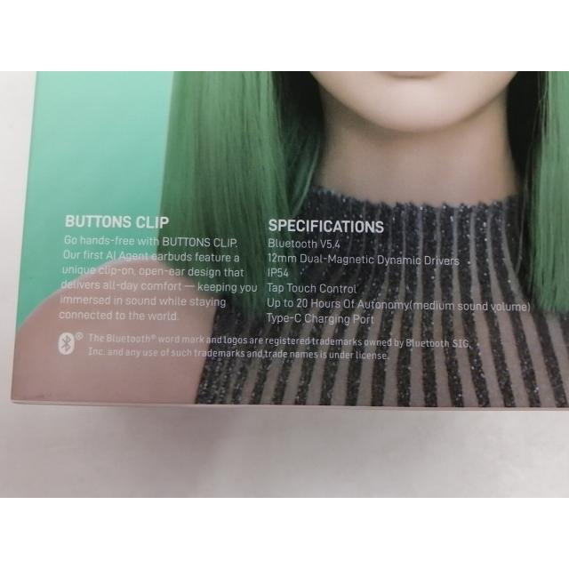 【中古】BUTTONS BUTTONS CLIP シルバー＆ブラック【日本橋3】保証期間１ヶ月【ランクA】の画像