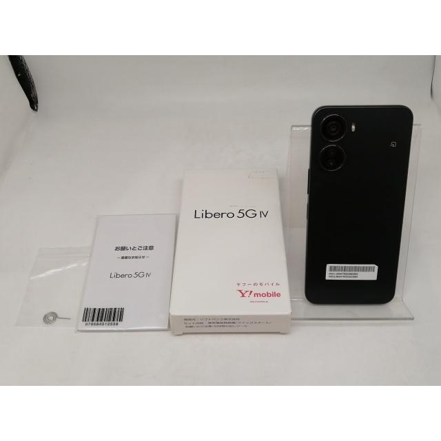 中古】ZTE ymobile 【SIMフリー】 Libero 5G IV 4GB 128GB ブラック
