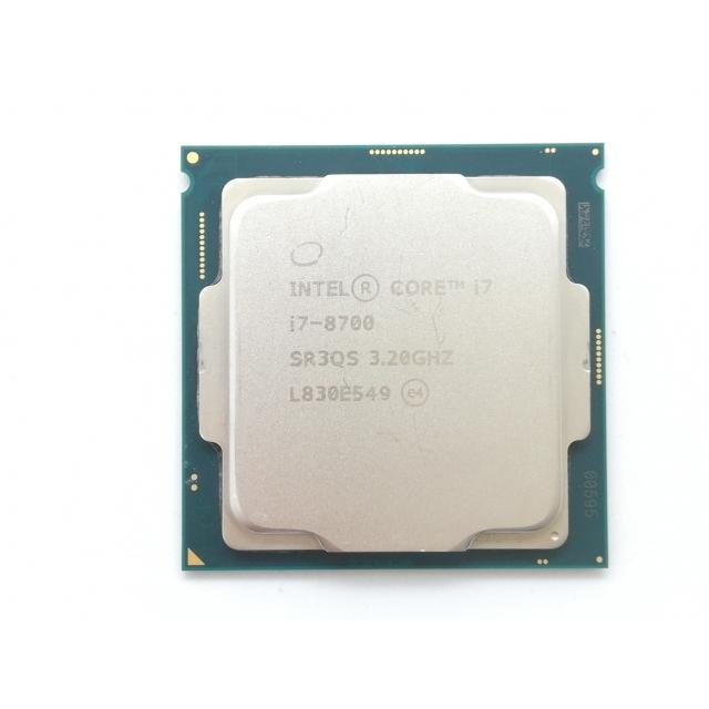中古】Intel Core i7-8700 (3.2GHz/TB:4.6GHz) bulk LGA1151/6C/12T/L3