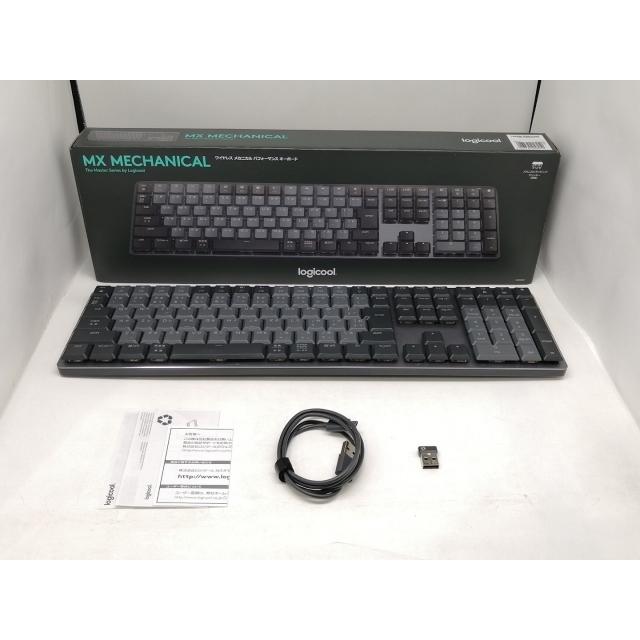 中古】Logicool MX MECHANICAL Clicky KX850FC 青軸 [グラファイト
