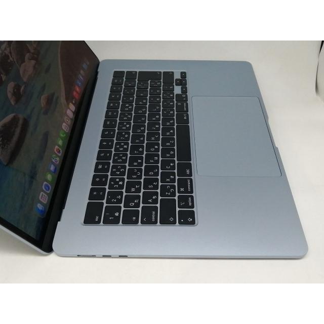 【中古】Apple MacBook Air 15インチ (M4,2025) M4(CPU:10C/GPU:10C) 16GB/256GB スカイブルー MC7A4J/A【日本橋3】保証期間１ヶ月【ランクB】の画像