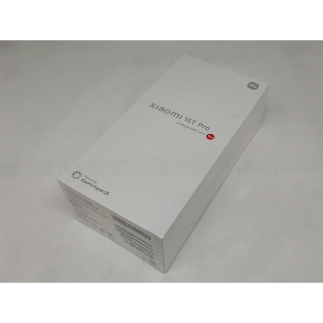 未使用】Xiaomi 国内版 【SIMフリー】 Xiaomi 15T Pro グレー 12GB