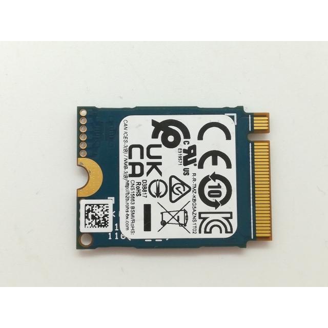 SSDまとめ(512GB3枚、128GB1枚、256GB1枚） 中古】各社 512GB SSD (M.2 2230/PCIe4.0 NVMe)【日本橋3】保証期間1