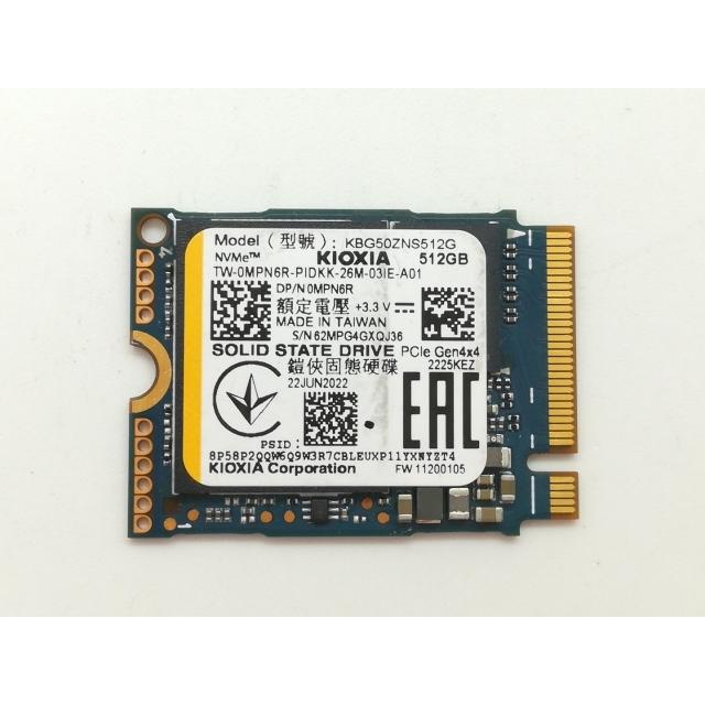 中古】各社 512GB SSD (M.2 2230/PCIe4.0 NVMe)【日本橋3】保証期間1