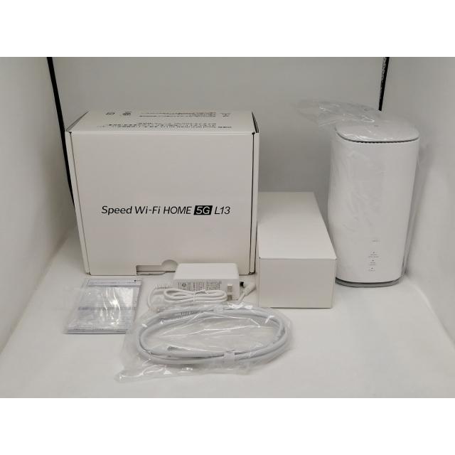 未使用】ZTE UQmobile 【SIMフリー】 Speed Wi-Fi HOME 5G L13 ZTR02