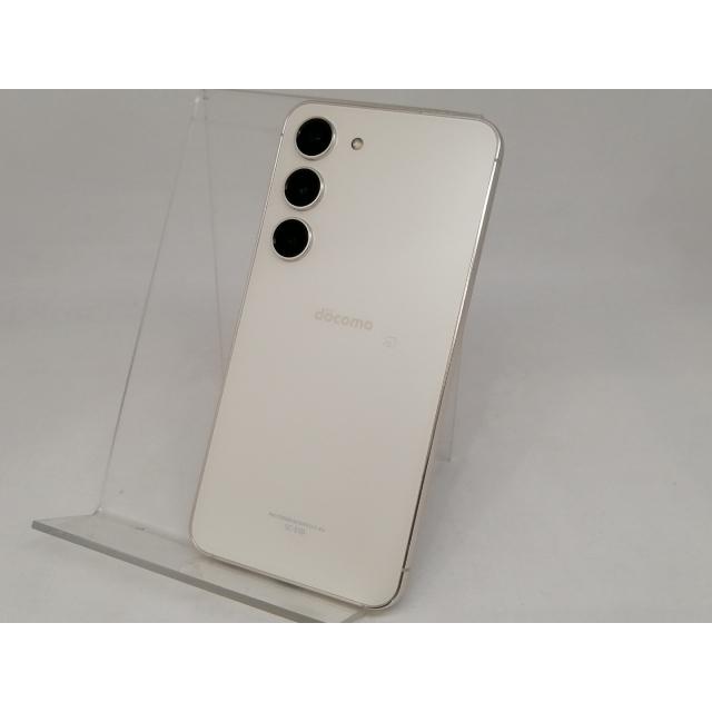 中古】SAMSUNG docomo 【SIMフリー】 Galaxy S23 クリーム 8GB 256GB