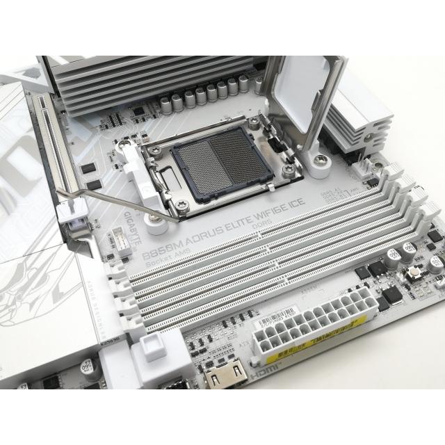 【中古】GIGABYTE B850M A ELT WF6E ICE B850/AM5/microATX【日本橋3】保証期間１週間_4