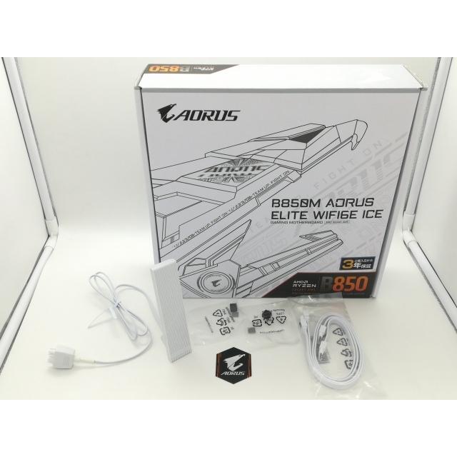 【中古】GIGABYTE B850M A ELT WF6E ICE B850/AM5/microATX【日本橋3】保証期間１週間_7