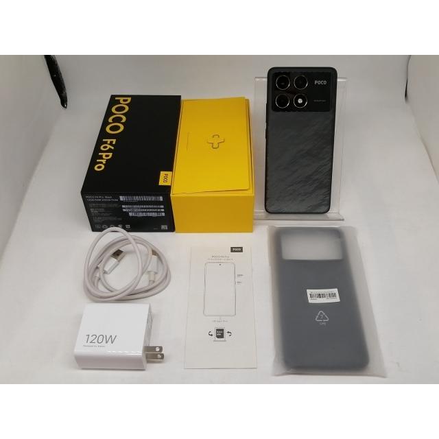 中古】Xiaomi 国内版 【SIMフリー】 POCO F6 Pro 12GB 256GB ブラック 