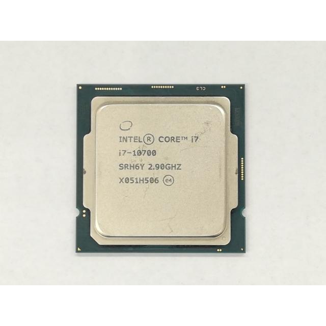 中古】Intel Core i7-10700 (2.9GHz/TB:4.8GHz) bulk LGA1200/8C/16T