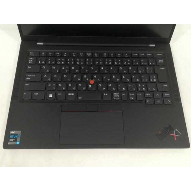 【中古】Lenovo ThinkPad X1 Carbon Gen 9 20XW00GEJP ブラック【i5-1135G7 8G 256G(SSD) WiFi 14LCD(1920x1200)】【大阪本店】保証期間１ヶ月【ランクB】の画像