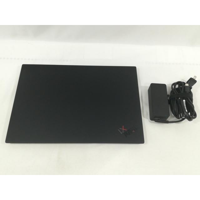 【中古】Lenovo ThinkPad X1 Carbon Gen 9 20XW00GEJP ブラック【i5-1135G7 8G 256G(SSD) WiFi 14LCD(1920x1200)】【大阪本店】保証期間１ヶ月【ランクB】の画像