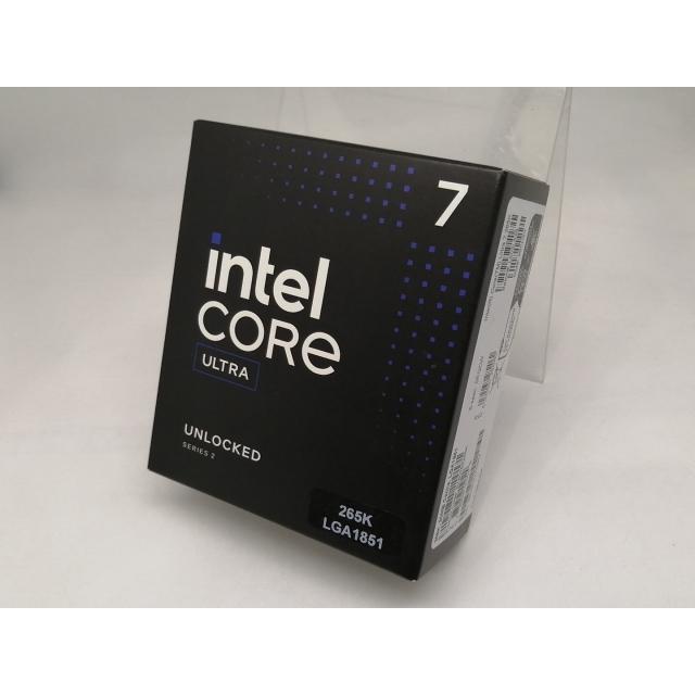 未使用】Intel Core Ultra 7 265K(3.9GHz) Box LGA1851/20C(P:8C/E:12C