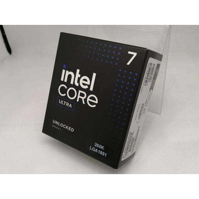 未使用】Intel Core Ultra 7 265K(3.9GHz) Box LGA1851/20C(P:8C/E:12C