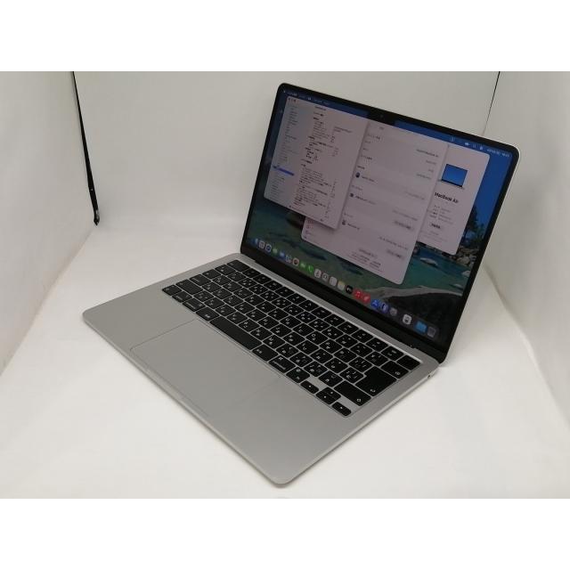 美品　MacBook Air M3 シルバー 256GB メモリ8GB 中古】Apple MacBook Air 13インチ CTO (M3,2024) シルバー M3(CPU:8C