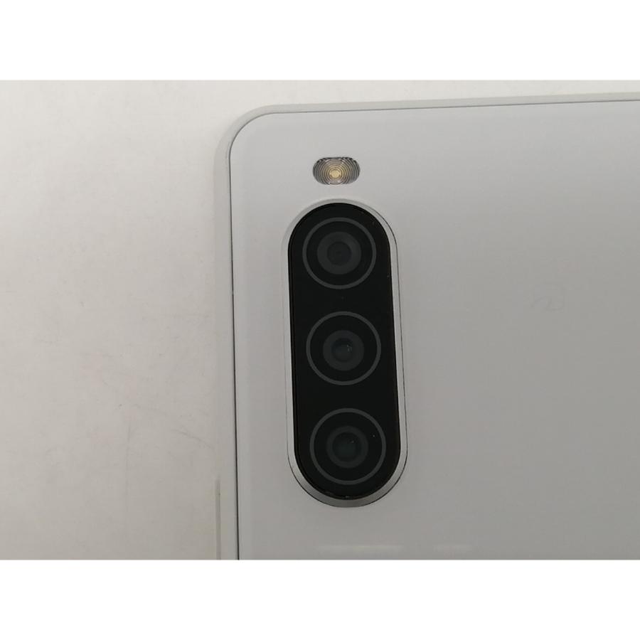 中古】SONY docomo 【SIMロック解除済み】 Xperia 10 II ホワイト 4GB