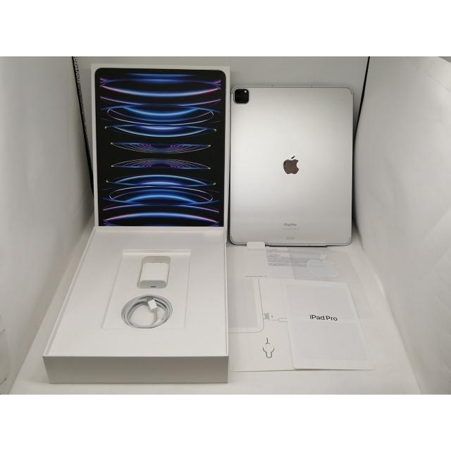 【中古】Apple au 【SIMフリー】 12.9インチ iPad Pro（第6世代/2022） 128GB シルバー MP1Y3J/A【神戸】保証期間１ヶ月【ランクB】の画像