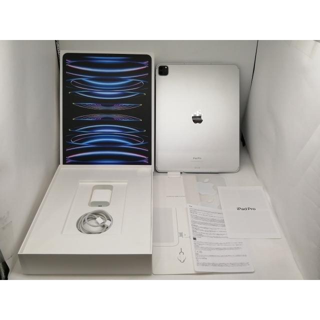 【中古】Apple au 【SIMフリー】 12.9インチ iPad Pro（第6世代/2022） 128GB シルバー MP1Y3J/A【日本橋3】保証期間１ヶ月【ランクB】の画像