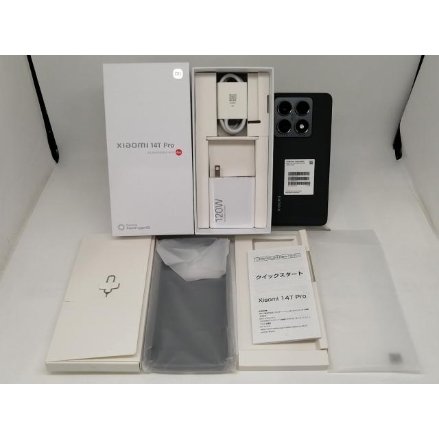 未使用】Xiaomi SoftBank 【SIMフリー】 Xiaomi 14T Pro 12GB 256GB
